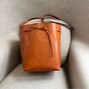 Mansur Gavriel Bucket Bag Cammello/Antico